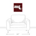 thumbnail image 3 of Creative Products There's No Place Like Massachusetts For the Holidays 16x16 Canvas Wall Art, 3 of 5