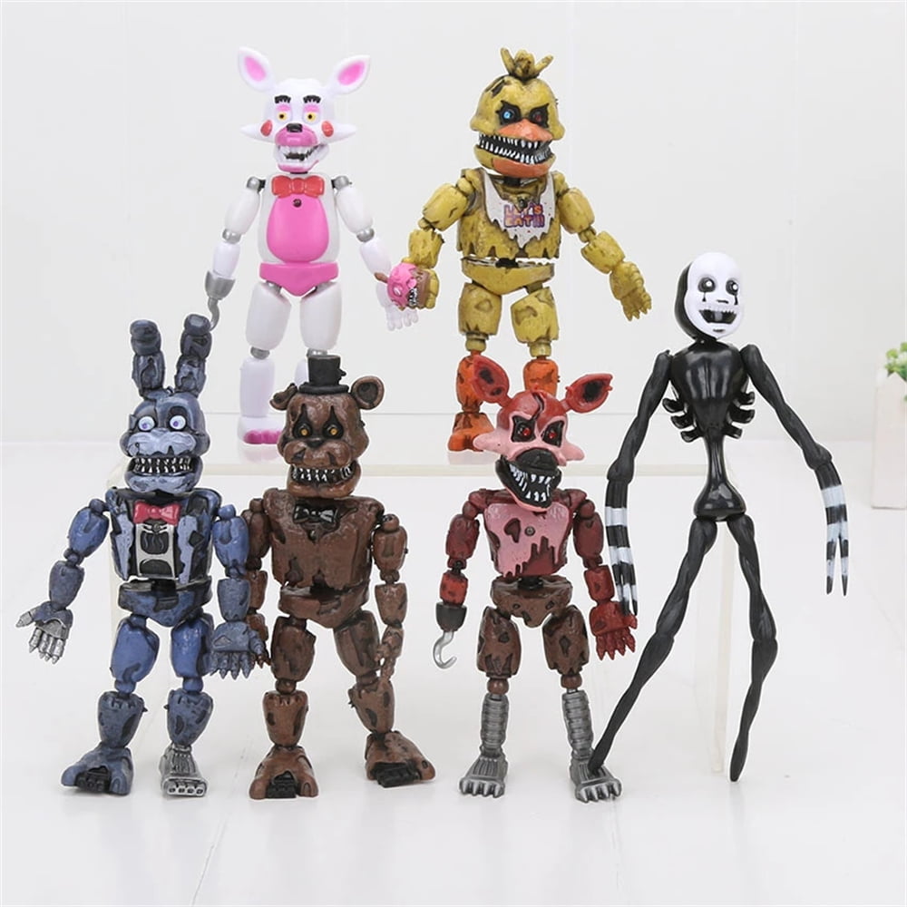 Details about   6Pcs Five Nights At Freddy's FNAF Freddy Action Figures Kid Children Toy 