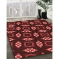 thumbnail image 3 of Ahgly Company Machine Washable Indoor Rectangle Transitional Grapefruit Red Area Rugs, 2' x 5', 3 of 7