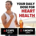 thumbnail image 5 of 10X Health TMG Suplementos - Suplemento de trimetilglicina para apoyo hepático, bienestar del corazón, energía, regular los niveles de homocisteína con betaína anhidra - Sin OGM y sin gluten - 60 cáps, 5 of 5