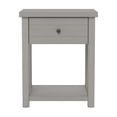 thumbnail image 5 of Home Square 24"H Wood Accent Table in Gray - Set of 2, 5 of 11