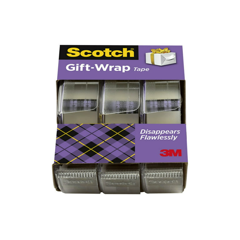 Scotch Tapes Promo 14 - Magic Tape + Wall-Safe Tape + Gift-wrap Tape. 3  dispensers, pack