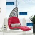 thumbnail image 6 of Modway Landscape Hanging Chaise Lounge Outdoor Patio Swing Chair, 6 of 6