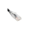 thumbnail image 1 of ICC ICC-ICPCSP05BK 5 ft. CAT5E Clear Boot Patch Cord, Black, 1 of 2