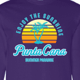thumbnail image 4 of Inktastic Enjoy the Sunshine Punta Cana Summer Paradise Long Sleeve T-Shirt, 4 of 5