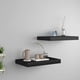 thumbnail image 3 of Estantes Flotantes Negros Casafoyer para Pared 40x23x4 cm MDF 2 piezas, 3 of 5