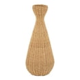 thumbnail image 1 of Decorative Simple Weave Abaca Vase in a Natural Finish, 1 of 1