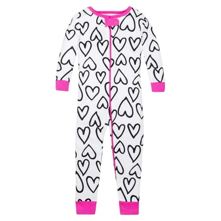 Cotton Sleeper Pajamas - Lamaze Pure organic cotton footless stretchy footless pajama sleeper (baby girls & toddler girls)