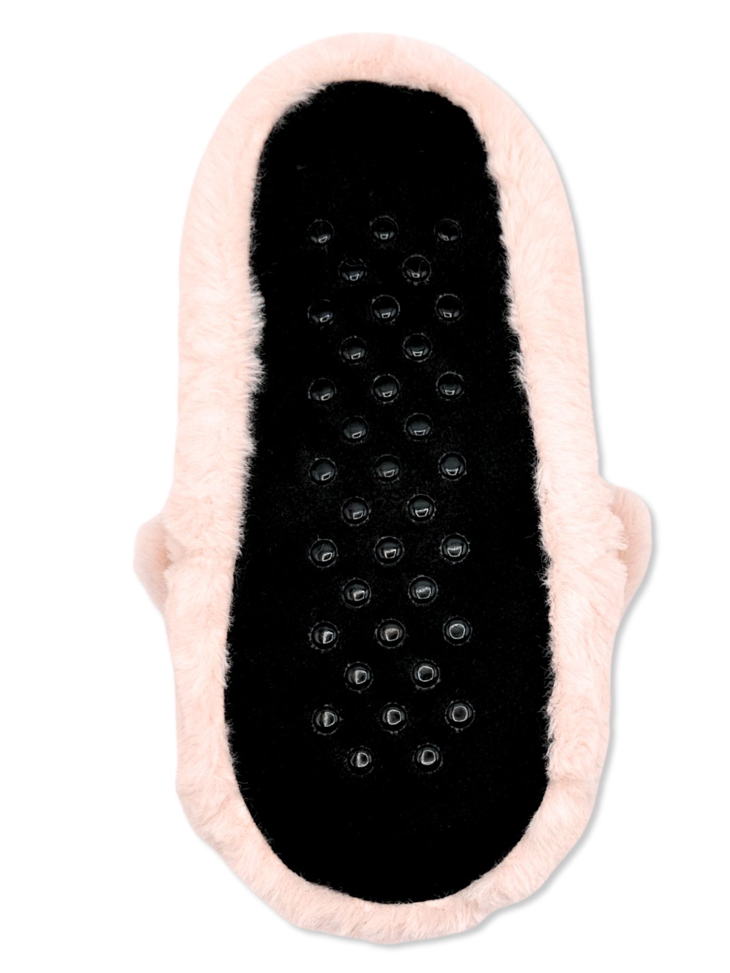 Fuzzy Babba Women's Faux Fur Bunny Slipper Socks, 1-Pack, Shoe Sizes 7-9.5
