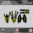 thumbnail image 2 of Kalair GFX Graphics Kit for Suzuki RM250 Polisport Raid Series, 2 of 5