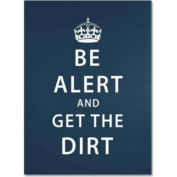 Trademark Fine Art "Get the Dirt II" Canvas Art by Megan Romo