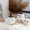 thumbnail image 1 of Taza de Fantasma de Halloween, Bonito Diseño de Cerámica, Forma Única y Adorable, Ideal para Bebidas Frías y Calientes, Decoración para Fiestas, Regalo Perfecto, Fácil de Limpiar, Apta para, 1 of 2