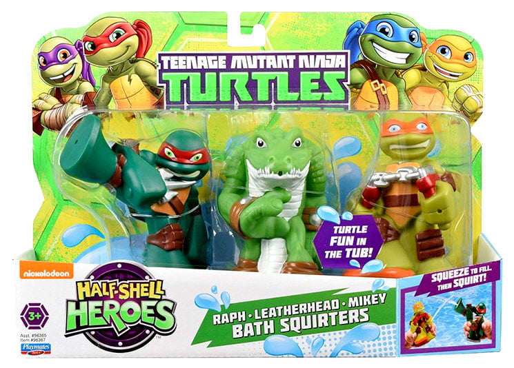 Teenage Mutant Ninja Turtles Half Shell Heroes EMT Mikey & Leatherhead for sale online