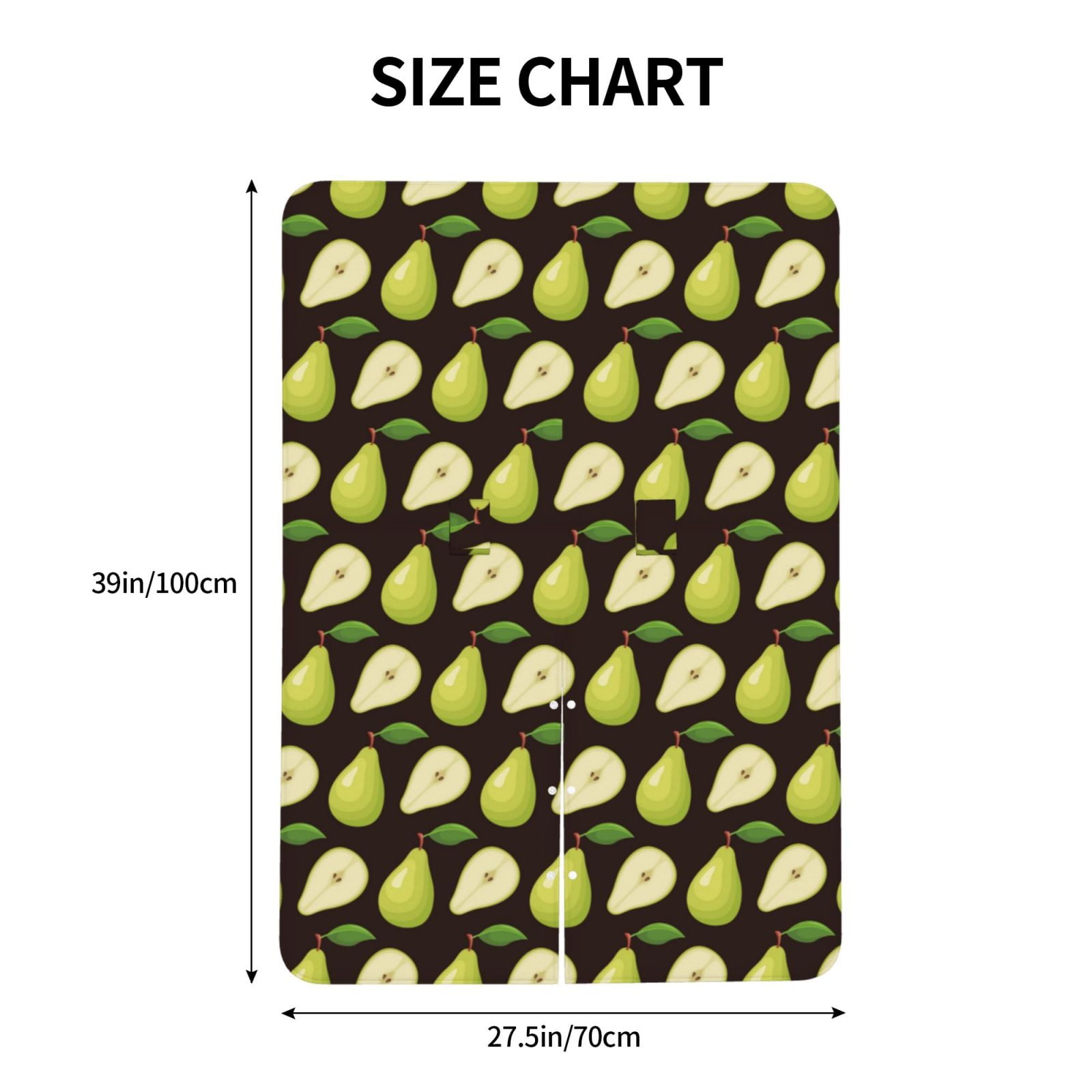 Car Seat Cover Baby - Cute Lime Green Pear Black Breathable Infant Car Seat Cover for Baby Carseat, Lightweight Comfort Baby Essentials Must Haves Newborn Stuff for Girl Boy