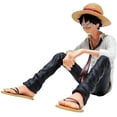 thumbnail image 4 of One Piece Anime Figure Luffy Statue Figure Sitting Posture Anime Statue Doll Sculpture, 4 of 5