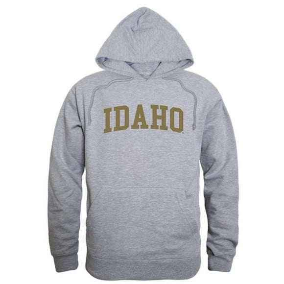 W Republic 503-395-HGY-05 University of Idaho Men GameDay Hoodie, Heather Grey - 2XL