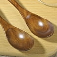 thumbnail image 7 of Wooden Spoon, Multi-Purpose Kitchen Utensil For Soup And Tea Preparation, Ideal For Home Cooking And Dining Settings, 17.5Cm Length 4Cm Width Food-Safe Natural Wood Tableware For, 7 of 7