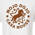 thumbnail image 3 of Barbie The Movie - Mojo Dojo Casa House - Juniors Cropped Cotton Blend T-Shirt, 3 of 5