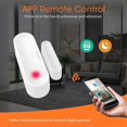 thumbnail image 4 of Tuya Smart ZigBee Door Window Sensor Smart Home Wireless Door Detector APP Remote Alarm Works Support Alexa Google Home, 4 of 5