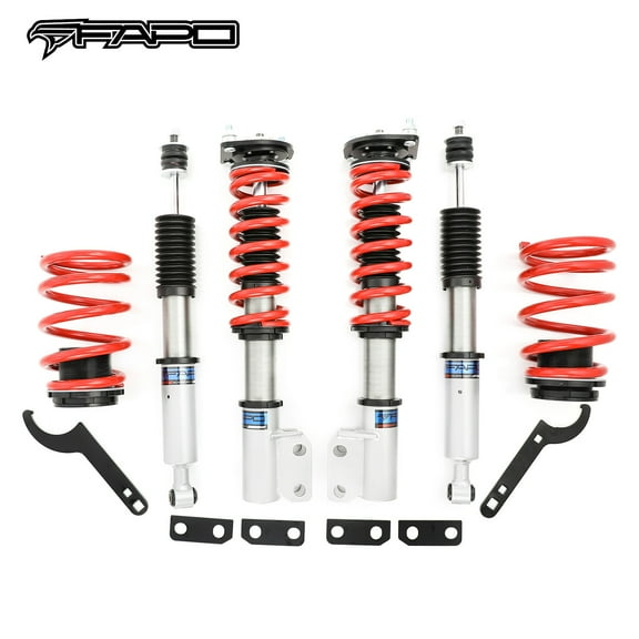 FAPO Hight Adjustable Coilover Suspension Kit, for Ford Mustang 4th Gen SN-95 1994-2004, Mono-Tube Shock Absorber