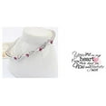 thumbnail image 2 of KATGI Fashion 18K White Gold Plated Beautiful Buds Austrian Rose Crystal Necklace and Earring Set, 2 of 2