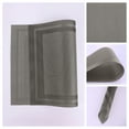 thumbnail image 2 of Unique Bargains Vinyl Placemats for Table Decor Washable Table Placemats 8pk Gray 18x12in, 2 of 7