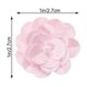 thumbnail image 4 of 18pcs Small Applique Patch 3D Beading Flower Sequin Embroidered Lace Fabric Sew on Wedding Dress Cloth Accessory (Pink), 4 of 4