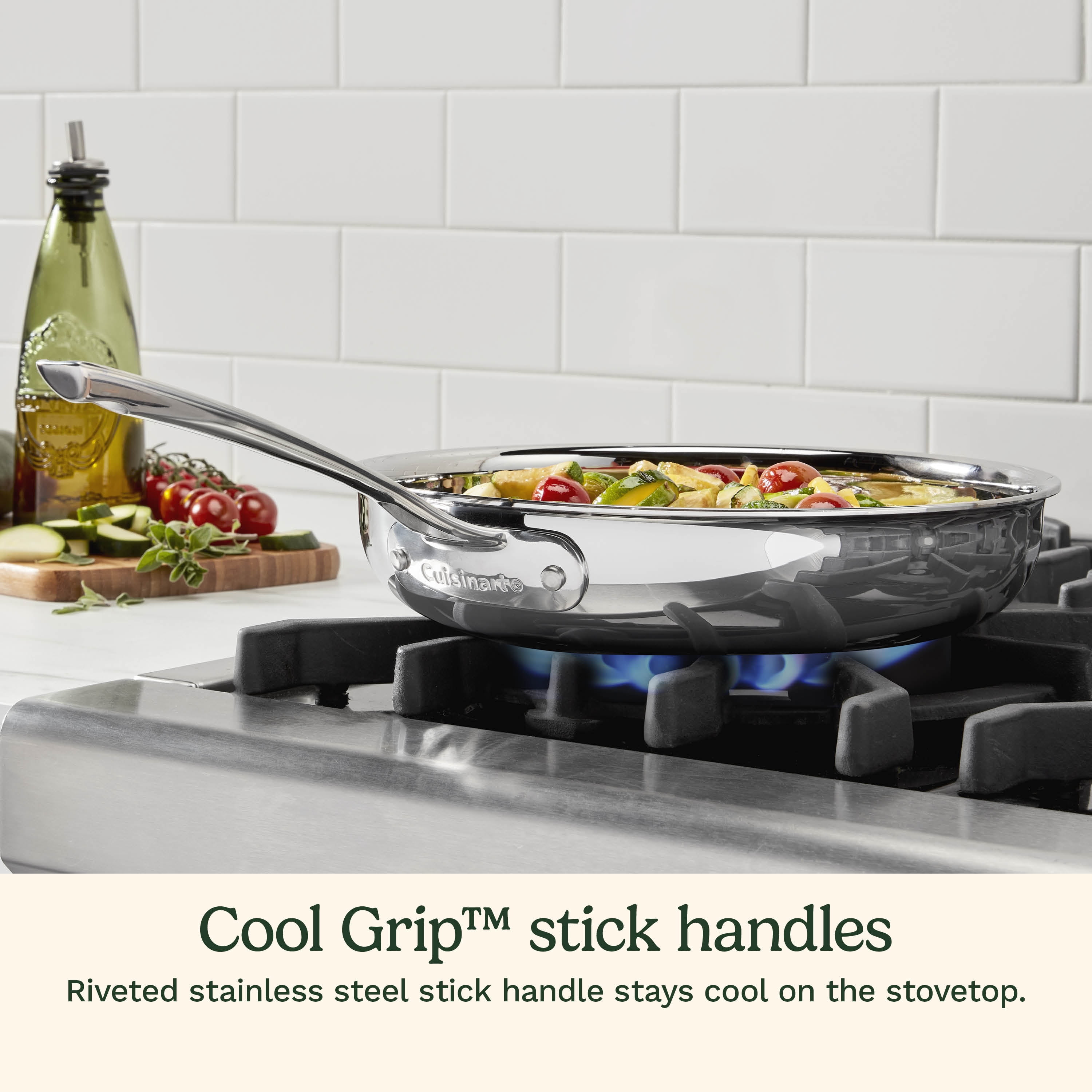 Cuisinart Tri-Ply Pro Premium 10" Stainless Steel Skillet