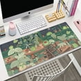 thumbnail image 4 of Alfombrilla de ratón grande para juegos de planta verde, alfombrilla de ratón para gamers tamaño XXL para mesa largo de oficina, escritorio Kawaii para chicas adolescentes y dormitorio, 4 of 5