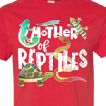 thumbnail image 4 of Inktastic Mother of Reptiles Cute Turtle, Lizards, Snake T-Shirt, 4 of 5