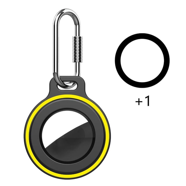 PC Hard Case for AirTag 2 with Nut Track Anti-Lost Keychain Protective Cover