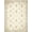 Cream Beige Gold, Pattern 4, variant on ODIKA 8'x10' Washable Area Rug Non-Slip Chair-Friendly Mat Farmhouse Stripes Distressed Border Scroll Motif Boho Vintage Flowing Dynamic for Dining Room, Large Office, Lounge