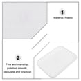 thumbnail image 3 of HONMEET 2 Pcs Rectangular Food Tray Plastic Storage Retro Texture Anniversary, 3 of 6