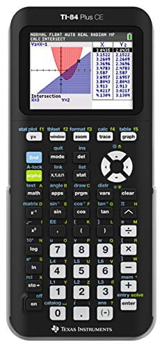 Texas Instruments TI-84 Plus CE Color Graphing Calculator Bionic Blue New Sealed 