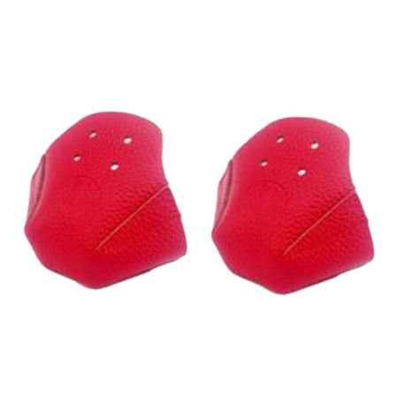 

Toe Cover for Roller Skates Skate Toe Cover Replaceable Roller Skating Shoe Cover(2PCS)-Red