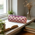 thumbnail image 4 of Checkered Cosmetic Bags, Make up Brushes Cases, Small Makeup Bag Purse, Travel Toiletry Zipper Pouch, for Women, 4 of 6