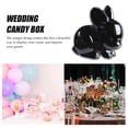 thumbnail image 6 of Easter Bunny Candy Storage Box, Plastic Snack Container for Easter Egg Hunt & Party, Treat Tray Holder with Clear Lid, Pantry Organizer for Easter Home Decor, 6 of 6