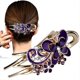 thumbnail image 1 of Alligator Hair Clips for Styling, Hair Claw Clips for Thick Long Hair, Styling Hair Clips with Rhinestone Flower Butterfly, Hair Barrettes for Women F, 1 of 4
