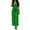 Green, variant on Staron Women's Casual Jumpsuit Sleeveless Belted Solid Color Loose Fit Romper Vacation Travel Party, Black L