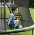JumpKing 14ft Trampoline and Enclosure Black/ Lime Green