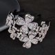 thumbnail image 4 of Diadema HUOGUO Crystal Flower, accesorio moderno para mujer, 4 of 4