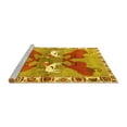 thumbnail image 2 of Ahgly Company Machine Washable Indoor Rectangle Persian Yellow Traditional Area Rugs, 5' x 7', 2 of 4