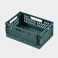 thumbnail image 1 of Cesta de almacenamiento de plástico plegable creativa, cesta multifuncional para aperitivos de escritorio, caja de almacenamiento para la cocina, el refrigerador y la sala de estar, 1 of 6