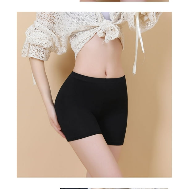 Anti Chafing Lace Slip Shorts für Frauen Plus Size lange