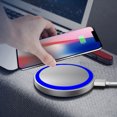 thumbnail image 3 of Matsuzay Wireless Charger Portable Round Replacement Fast Protection Charging Smart Overtemperature Chargers Phone Tablet Type3 NO3, 3 of 6