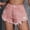 #250418A104 Pink, variant on Aloohaidyvio Denim Shorts for Women Summer Casual High Rise Stretch Ripped Raw Hem Jean Shorts