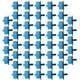 thumbnail image 1 of 50 goteros de riego por goteo para fertilizantes ahorradores de agua de 8 l con compensación de presión para macetas de jardín y césped (azul), 1 of 8