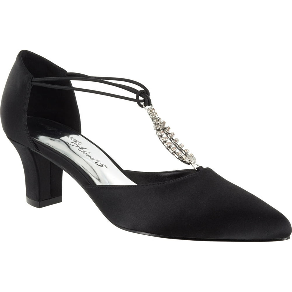 wide fit barely there block heels