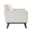 thumbnail image 3 of Modway Engage Herringbone Fabric Loveseat in Ivory, 3 of 8