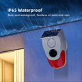 thumbnail image 3 of 2PCS Outdoor Waterproof Wireless 120dB Charging Security Sound Alarm Detector Sensor for Home Burglar Alarm System, 3 of 6
